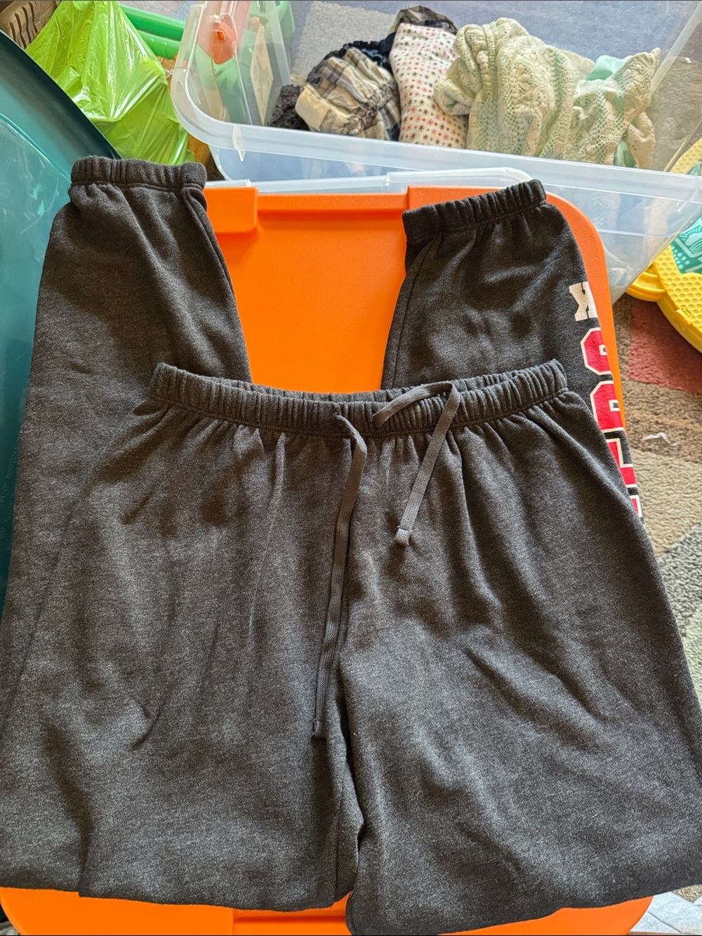 PINK Victoria's Secret Women’s Charcoal Gray Sweatpants